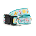 Load image into Gallery viewer, Mint Green Life's a Beach Collar & Lead Collection