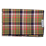 Olive Plaid II Classic Bandana