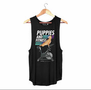 Puppies & Spin Bike Future Colors | Sleeveless