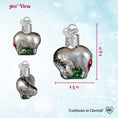 Load image into Gallery viewer, Mini Eeyore Ornament - Southlake Paws