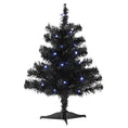 Load image into Gallery viewer, 18" Mini Black Tree Pre-lit - Southlake Paws