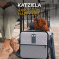 Load image into Gallery viewer, Quilted Chariot Pet Carrier With Removable Wheels and Telescopic Handle