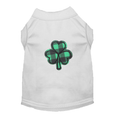 Load image into Gallery viewer, ๐ Buffalo Plaid Clover Dog Tee