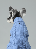 Load image into Gallery viewer, Pet Sweater Vest - Ice Blue