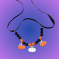 Load image into Gallery viewer, Pumpkin Parade Dog Necklace