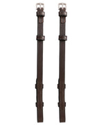 ExionPro Bridle Cheek Pieces With Hook Fastening - Matching Stitching