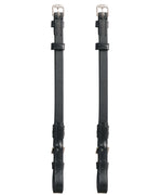 ExionPro Bridle Cheek Pieces With Buckle Fastening - Matching Stitching