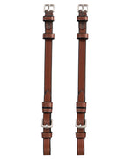 ExionPro Bridle Cheek Pieces With Buckle Fastening - Matching Stitching