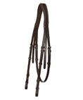 Load image into Gallery viewer, ExionPro Thin Noseband Padded Hunter Bridle with Reins