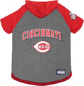 Load image into Gallery viewer, MLB Cincinnati Reds Hooded Dog T-Shirt