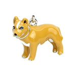 Parisian Pet 'American Pitbull' Key Chain for Dogs - Fashionable, Durable Yellow Key Ring, Perfect Pet Accessory for Pitbull Fans