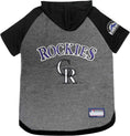 Load image into Gallery viewer, MLB Colorado Rockies Hooded Dog T-Shirt
