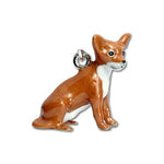 Parisian Pet 'Chihuahua' Key Chain for Dogs - Trendy, Stylish, Durable Brown & White Pet Key Ring, Perfect Accessory for Dog Lovers