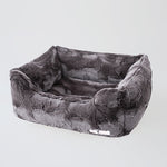 Luxe Dog Bed Pewter