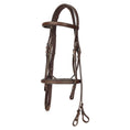 Load image into Gallery viewer, Miller's Flash Bridle crafted from Quality leather-Reins Included
