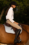 Load image into Gallery viewer, Jump Saddle Pad | Chrome