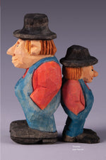 Carving Small Characters in Wood