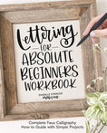 Load image into Gallery viewer, Lettering for Absolute Beginners Workbook