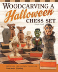 Load image into Gallery viewer, Woodcarving a Halloween Chess Set
