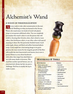 Compendium of Wooden Wand Making Techniques