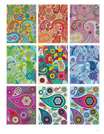 Boho Paisley Coloring Book
