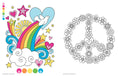 Load image into Gallery viewer, Notebook Doodles Peace, Love, and Music