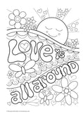 Load image into Gallery viewer, Don't Worry, Be Happy Coloring Book Treasury