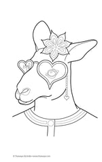 Color Love Coloring Book