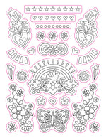 Color Your Own Stickers Party