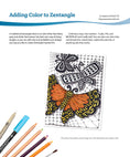 Load image into Gallery viewer, Zentangle Drawing for a Calm & Focused Mind