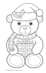 Color Christmas Coloring Book
