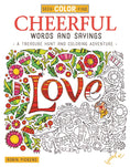 Load image into Gallery viewer, Seek, Color, Find Cheerful Words and Sayings