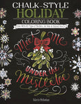 Load image into Gallery viewer, Chalk-Style Holiday Coloring Book