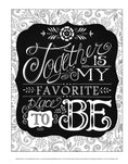 Load image into Gallery viewer, Chalk-Style Family Coloring Book