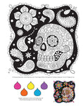 Load image into Gallery viewer, Sugar Skulls Coloring Book