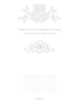 Load image into Gallery viewer, Groovy Owls Coloring Book