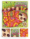 Load image into Gallery viewer, Hippie Animals Coloring Book
