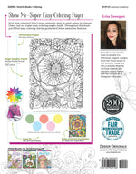 KC Doodle Art Beautiful Blooms Coloring Book
