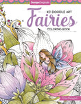 Load image into Gallery viewer, KC Doodle Art Fairies Coloring Book