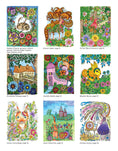 Load image into Gallery viewer, KC Doodle Art Fantasy Garden Coloring Book