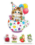 Load image into Gallery viewer, Teacup Kittens Coloring Book