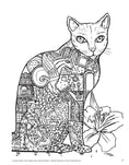 Load image into Gallery viewer, Happy Cats Coloring Book