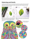 Load image into Gallery viewer, Hello Angel Owls Wild & Whimsical Coloring Collection