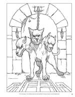 Fantasy Adventure Coloring Book