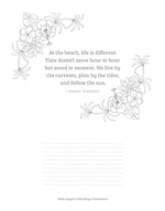 Hello Angel Tropical Escape Coloring Collection