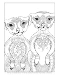 Load image into Gallery viewer, Hello Angel Jungle Safari Coloring Collection