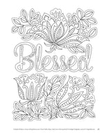 Faith, Hope & Love Coloring Book