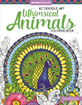 Load image into Gallery viewer, KC Doodle Art Whimsical Animals Coloring Book