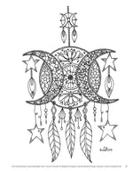 KC Doodle Art Beautiful Dreamer Coloring Book