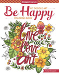 Load image into Gallery viewer, KC Doodle Art Be Happy Coloring Book